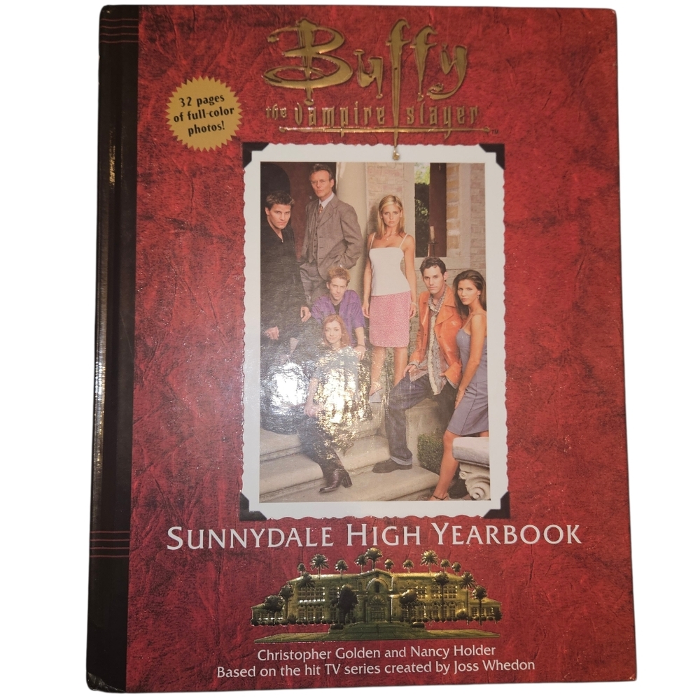 Vintage Buffy the Vampire Slayer Sunnydale High Yearbook 1999 Hardcover